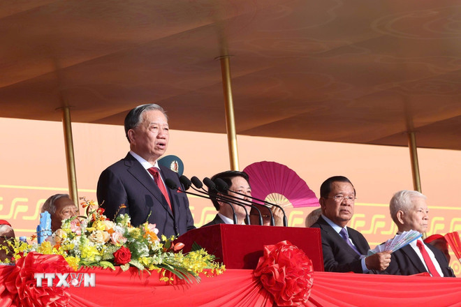 Tổng Bí thư Tô Lâm đọc Diễn văn Kỷ niệm 80 năm Cách mạng tháng Tám thành công và Quốc khánh 2/9. (Ảnh: TTXVN) ttxvn-dieu-binh-dieu-hanh-2-9-46.jpg