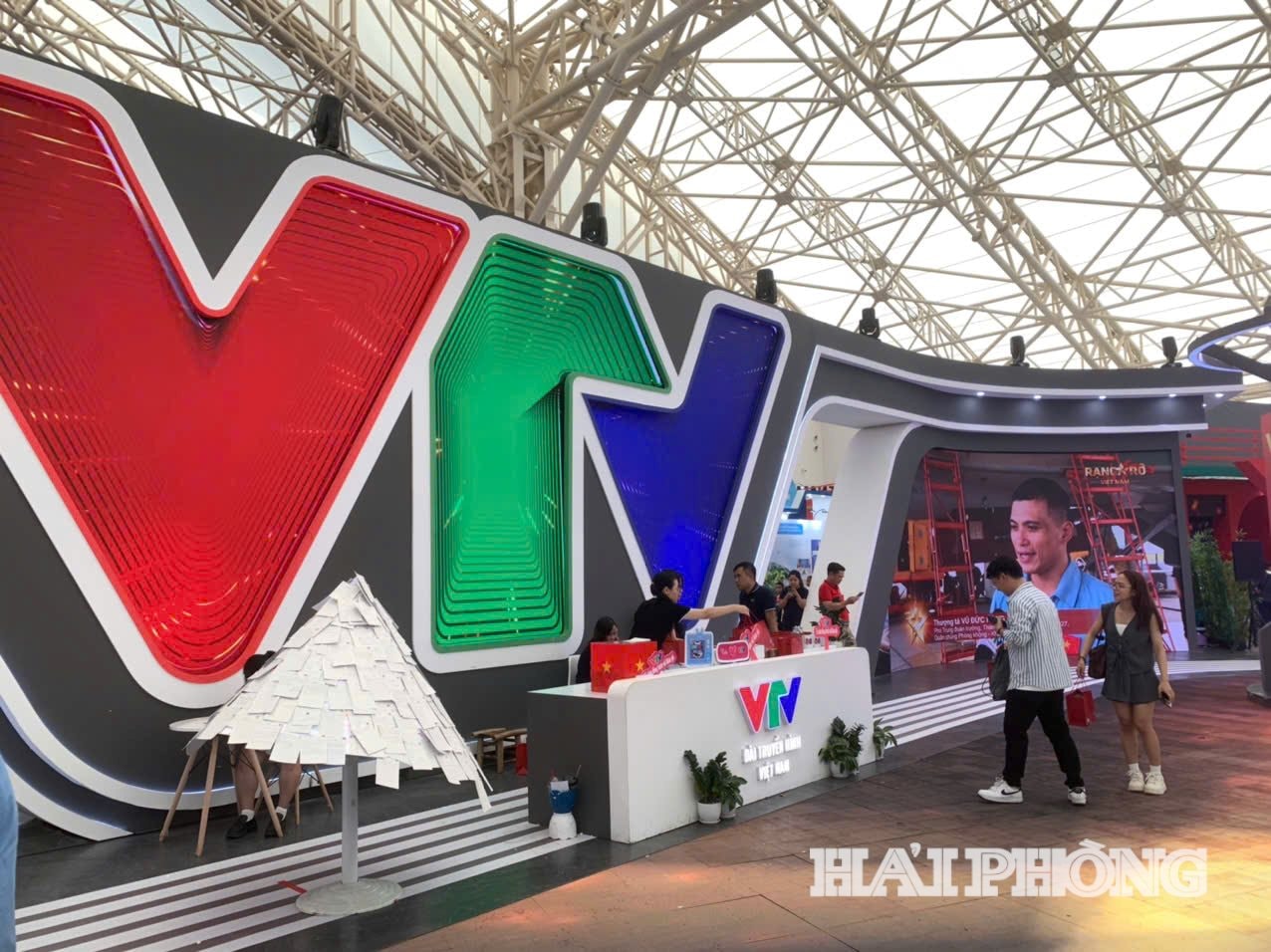 El espacio de VTV en la Exposición Nacional de Logros