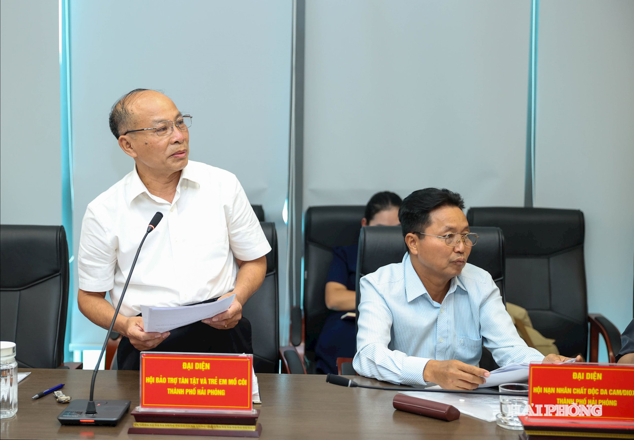 Đại diện các tổ chức, các hội phát biểu