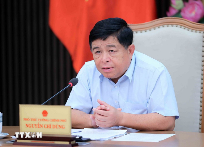 Phó Thủ tướng Nguyễn Chí Dũng phát biểu. (Ảnh: An Đăng/TTXVN) ttxvn-1209-nguyen-chi-dung-kinh-te-nha-nuoc-2.jpg