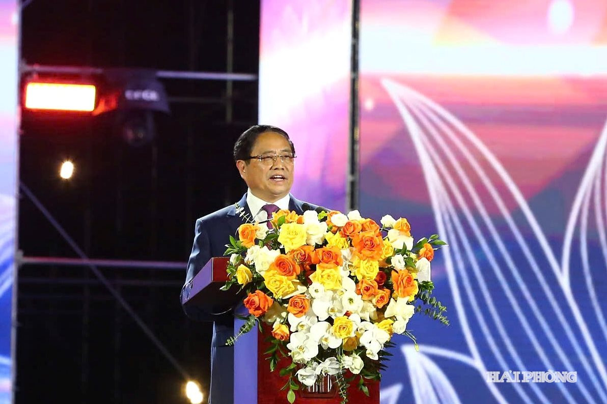 Thủ tướng Chính phủ Phạm Minh Chính phát biểu