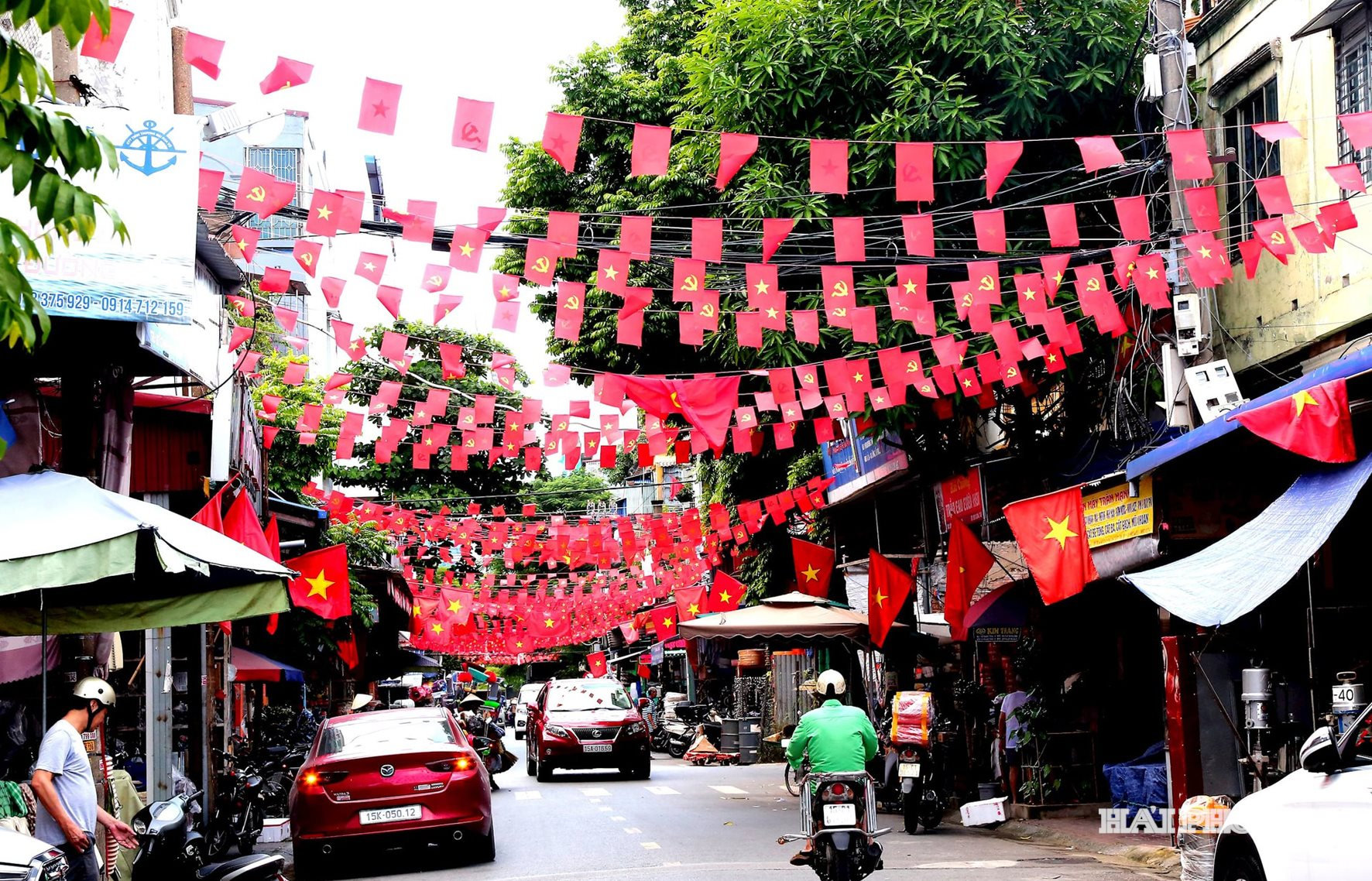 treo co mưng dai hoi 1