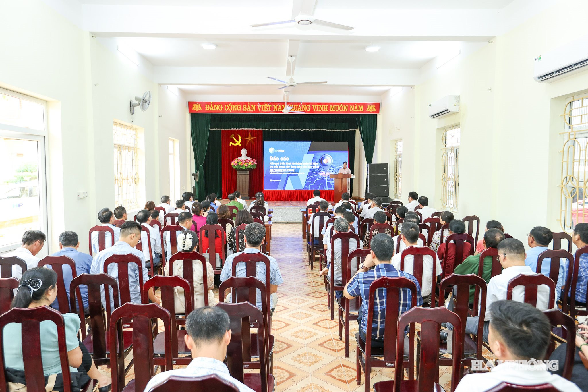 Quang cảnh lễ ra mắt phần mềm