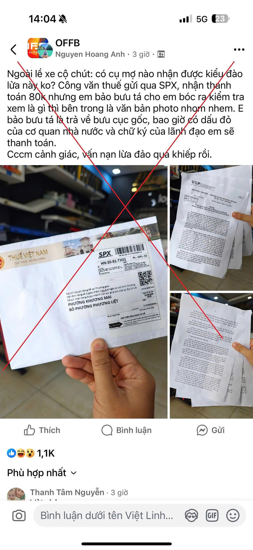 Cục Thuế cảnh báo tình trạng lừa đảo mạo danh qua công văn giả và vận chuyển