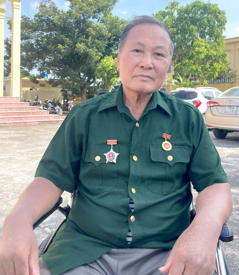 Đảng viên Phạm Duy Hưng, xã Hùng Thắng.