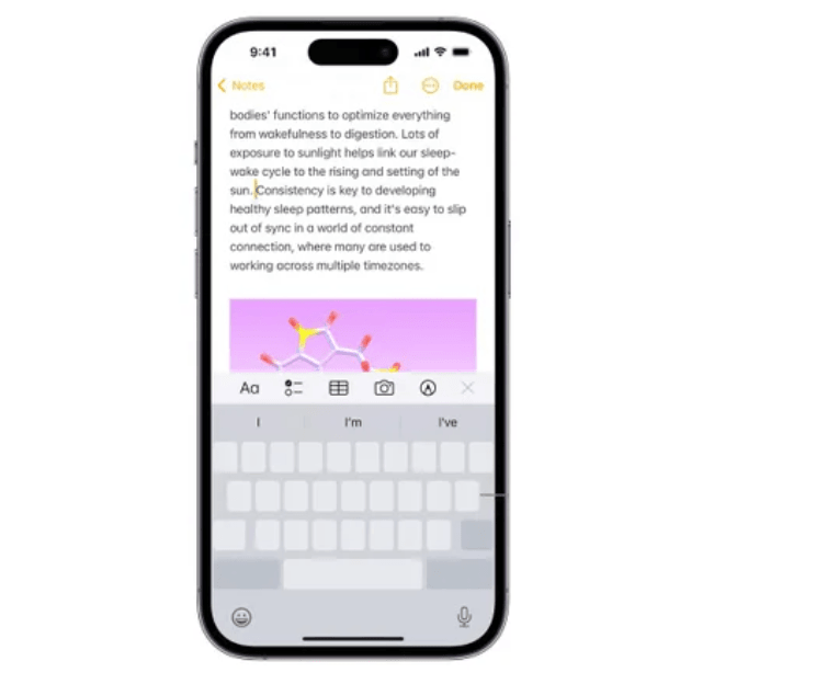 Trackpad trên iPhone giúp bạn di chuyển và đặt con trỏ chính xác hơn, giống như đang dùng bàn di chuột trên laptop.