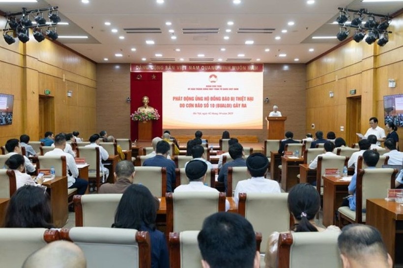 Quang cảnh Lễ phát động. (Nguồn: mattran)