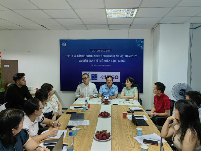 Lễ Vinh danh Top 10 Doanh nghiệp Công nghệ số Xuất sắc Việt Nam 2025 và Công bố Bản đồ Doanh nghiệp Công nghệ số Việt Nam 2025 trong 23 lĩnh vực sẽ diễn ra vào ngày 09/10/2025 tại Hà Nội. (Ảnh: PV/Vietnam+) z7087555030457-2d3d24a96af6aa5445476852adbdeed3.jpg