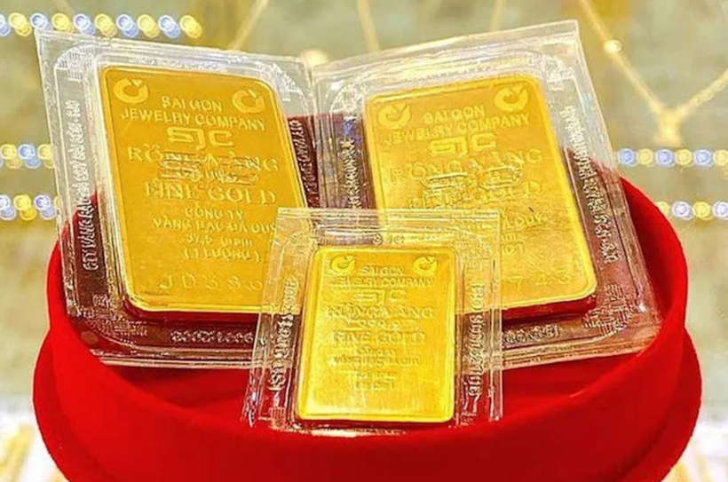 Giá vàng trong nước sáng 6/10 đảo chiều tăng 1 triệu đồng, lên mức 139,6 triệu đồng/lượng. (Ảnh: Vietnam+)