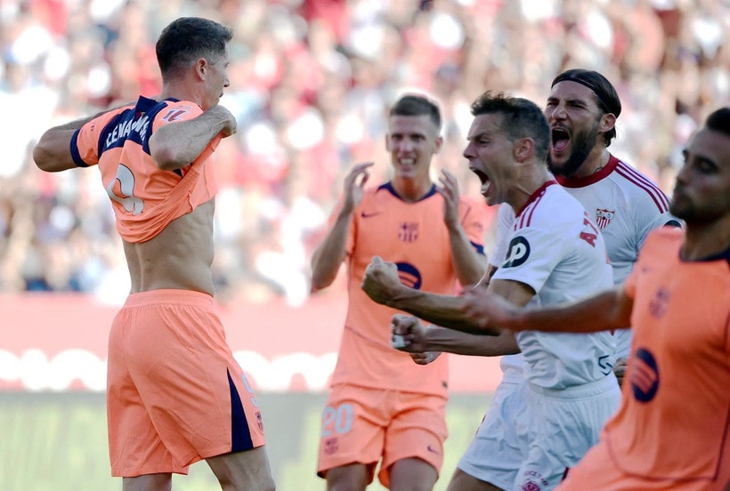 Sevilla có chiến thắng hủy diệt trước Barcelona. (Nguồn: Getty Images)