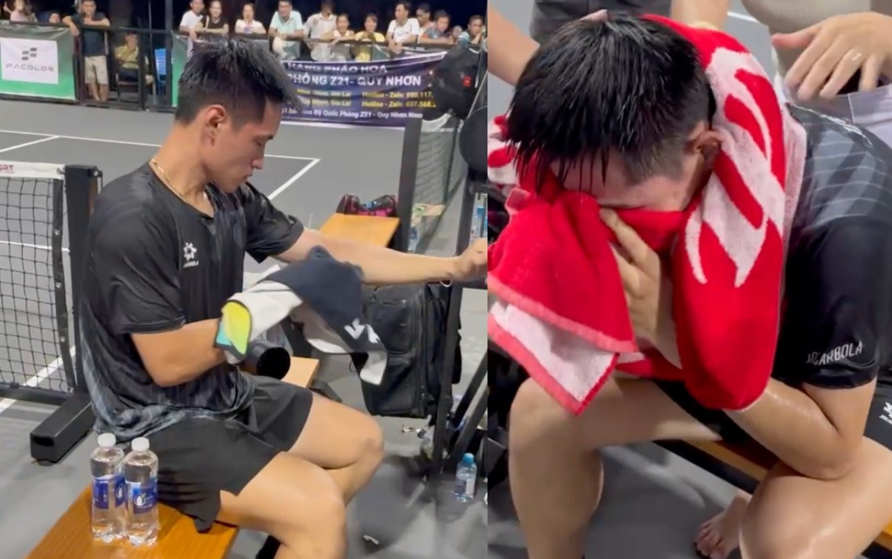 Trương Vinh Hiển bật khóc khi vô địch pickleball, trần tình về drama với Lý Hoàng Nam - Ảnh 2. Trương Vinh Hiển bật khóc khi vô địch pickleball, trần tình về drama với Lý Hoàng Nam - Ảnh 2.