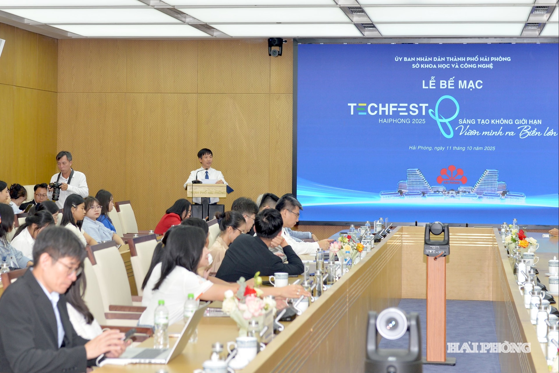 Techfest Haiphong 2025 concludes, spreading innovation spirit