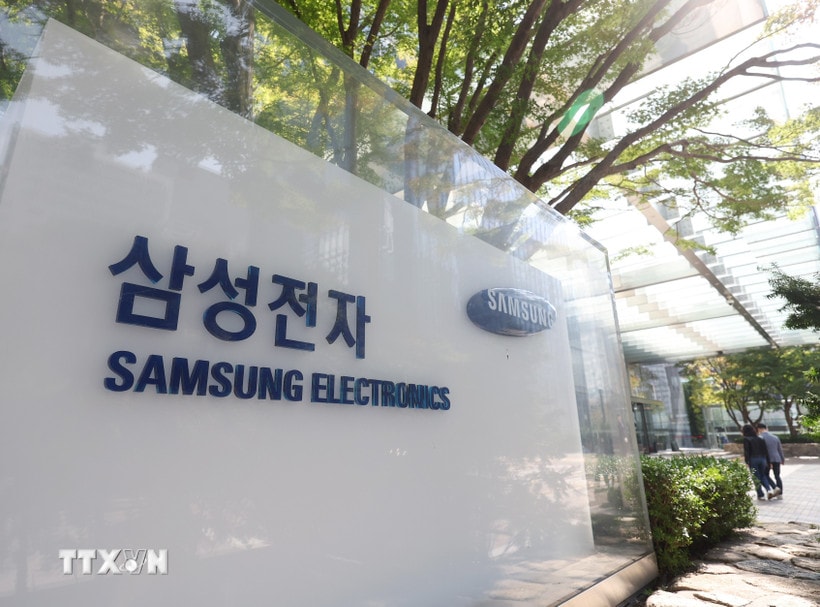 Trụ sở tập đoàn Samsung Electronics tại Seoul, Hàn Quốc. (Nguồn: Yonhap/TTXVN)