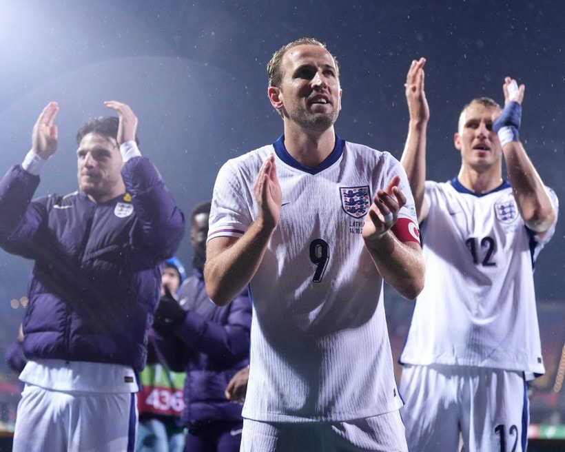 Tuyển Anh trở thành đội châu Âu đầu tiên giành vé dự World Cup 2026. (Nguồn: PA)
