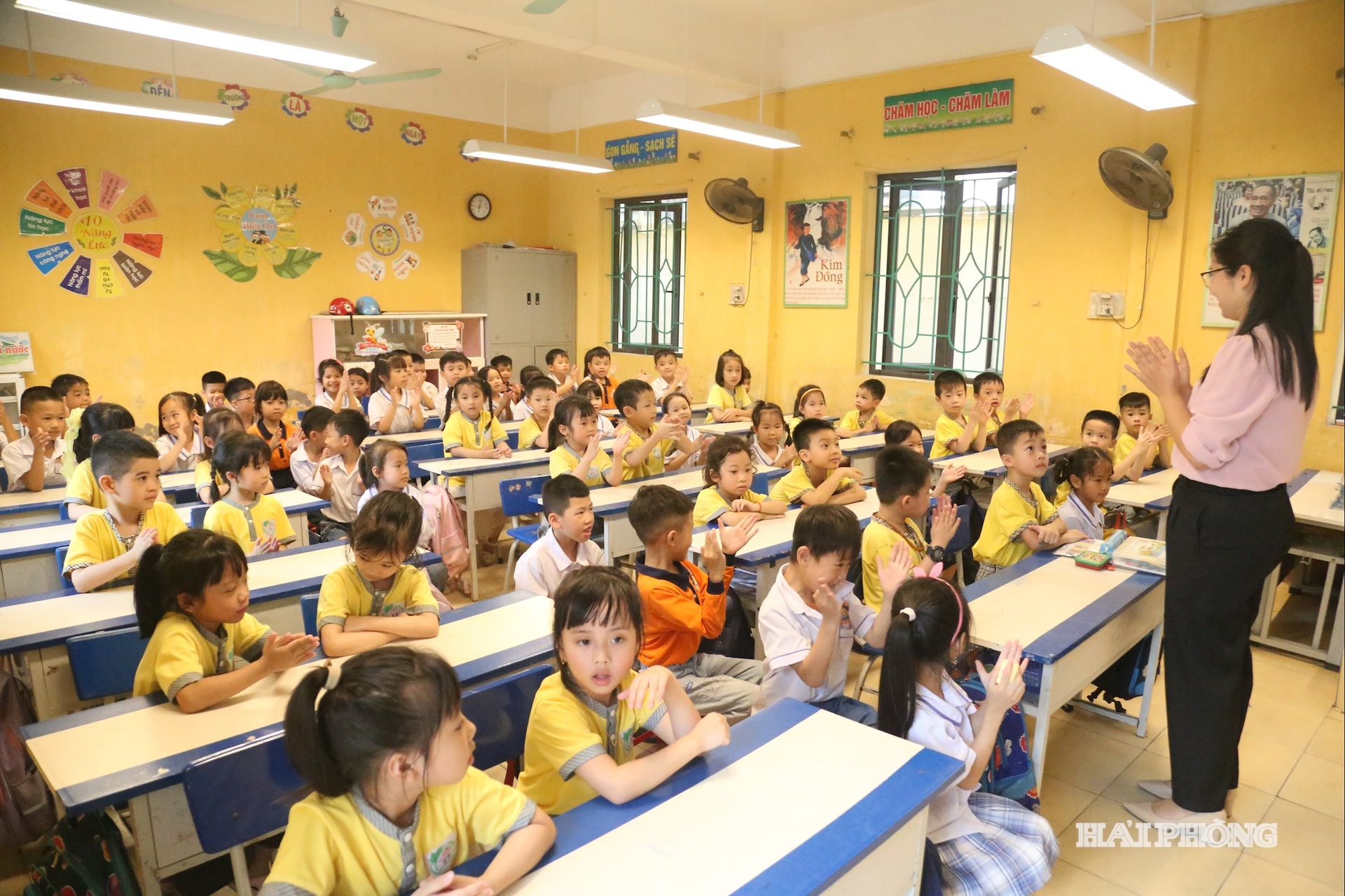 Học sinh tiểu học thành phố Hải Phòng năm học 2025 - 2026.