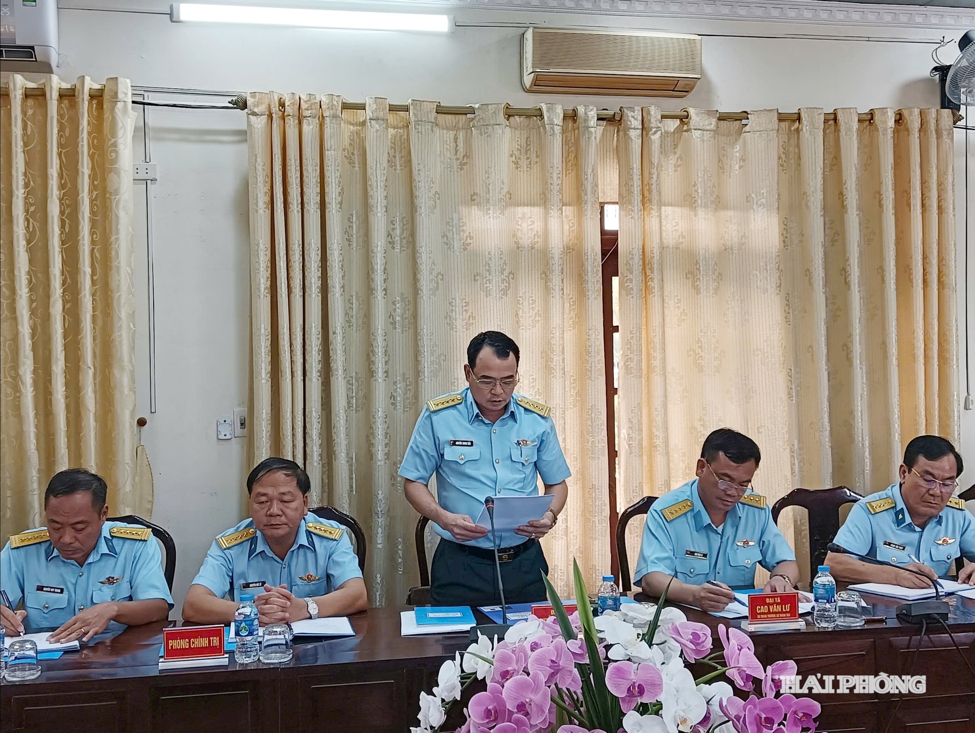 Ảnh 5 Đại tá Nguyễn Trọng Tiến phát biểu