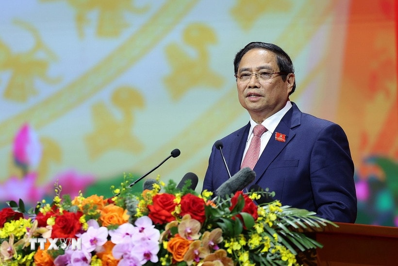 Thủ tướng Phạm Minh Chính. (Ảnh: Văn Điệp/TTXVN)