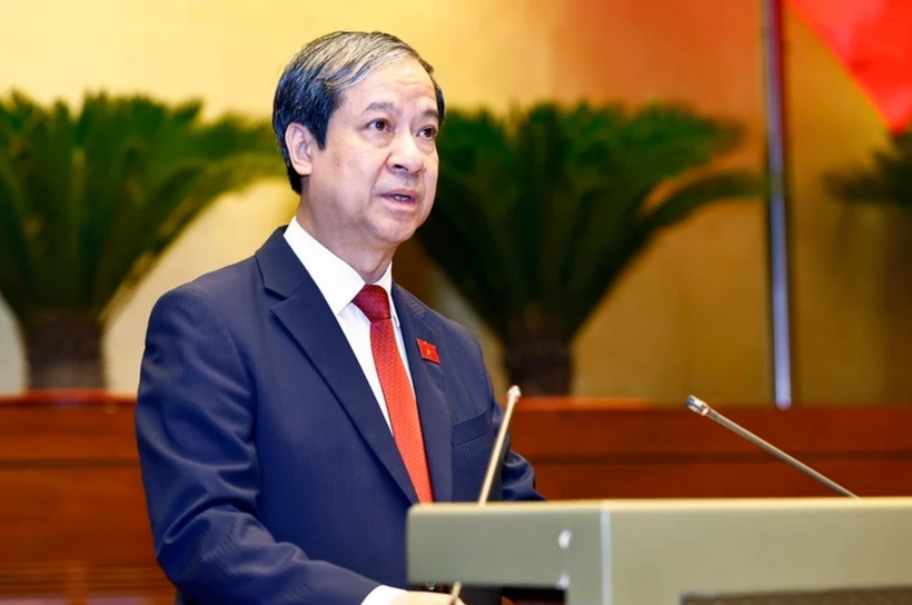 Bộ trưởng Bộ Giáo dục và Đào tạo Nguyễn Kim Sơn. (Ảnh: Doãn Tấn/TTXVN)