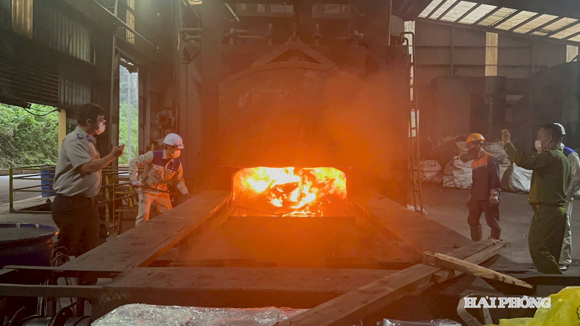 Tiêu hủy toàn bộ 615 kg ngà voi theo quy định pháp luật.