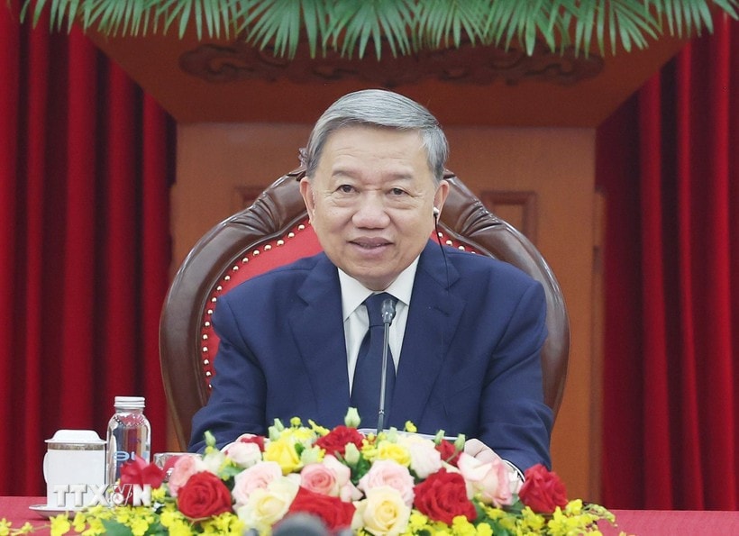 Tổng Bí thư Tô Lâm. (Ảnh: Thống Nhất/TTXVN)