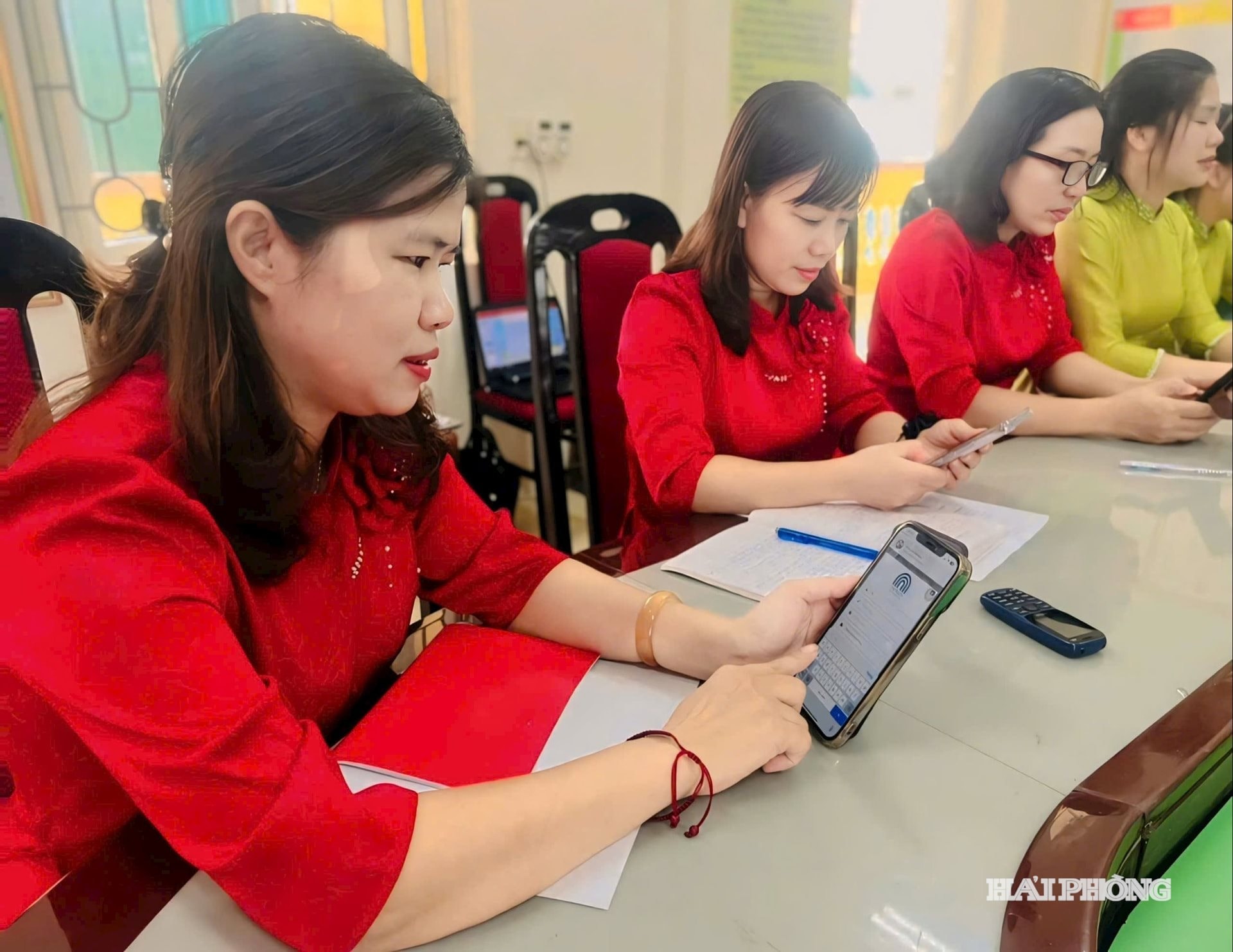 100% cán bộ, giáo viên Trường Mầm non Cộng Lạc, xã Lạc Phượng tích cực hưởng ứng Cuộc thi 