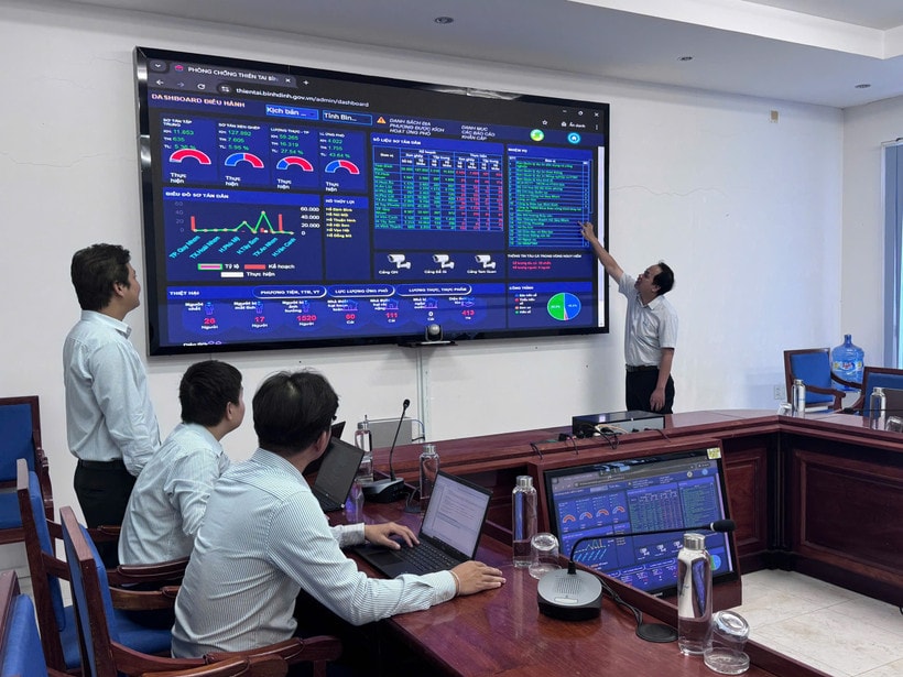 Các nhà mạng sẵn sàng ứng phó với cơn bão số 13. (Ảnh: VNPT)