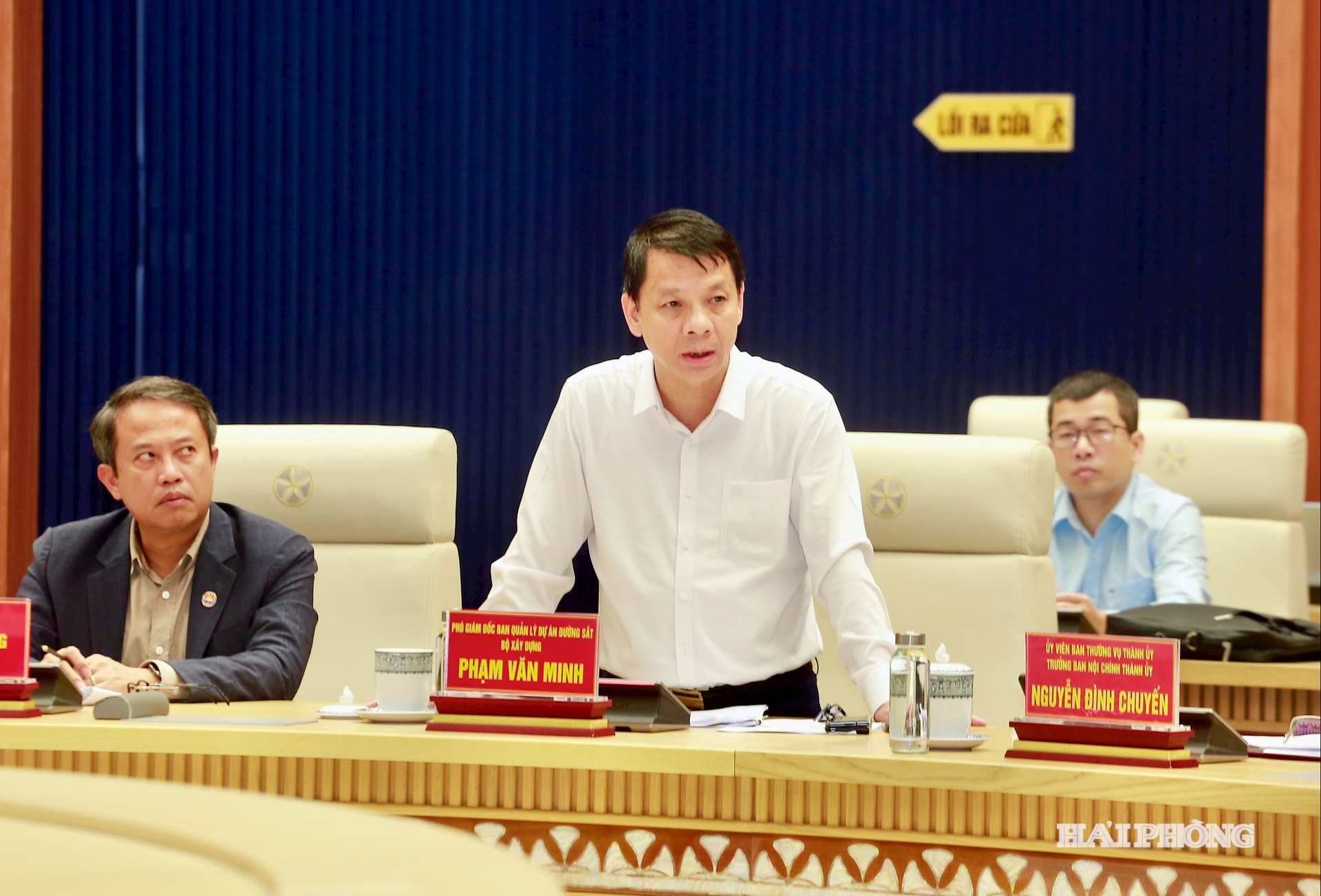 សមមិត្ត Pham Van Minh អនុប្រធានក្រុមប្រឹក្សាគ្រប់គ្រងគម្រោងផ្លូវដែក ក្រសួងសំណង់បានរាយការណ៍។