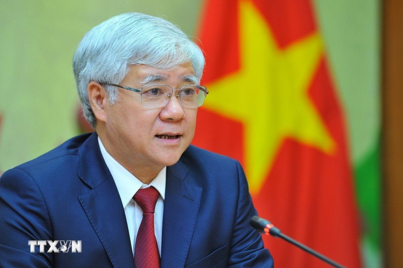 Tân Phó chủ tịch thường trực Quốc hội Đỗ Văn Chiến. (Ảnh: TTXVN)