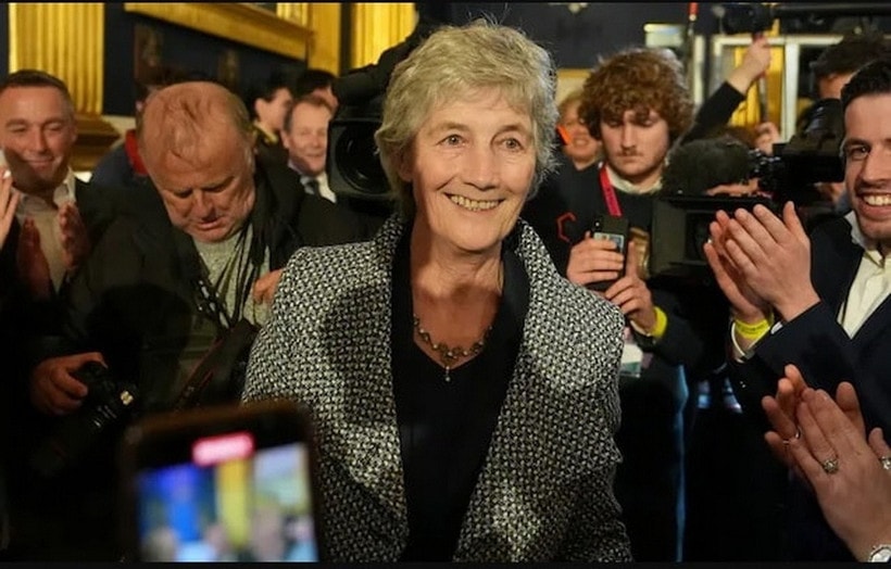 Tân Tổng thống Ireland Catherine Connolly. (Nguồn: Telegraph)