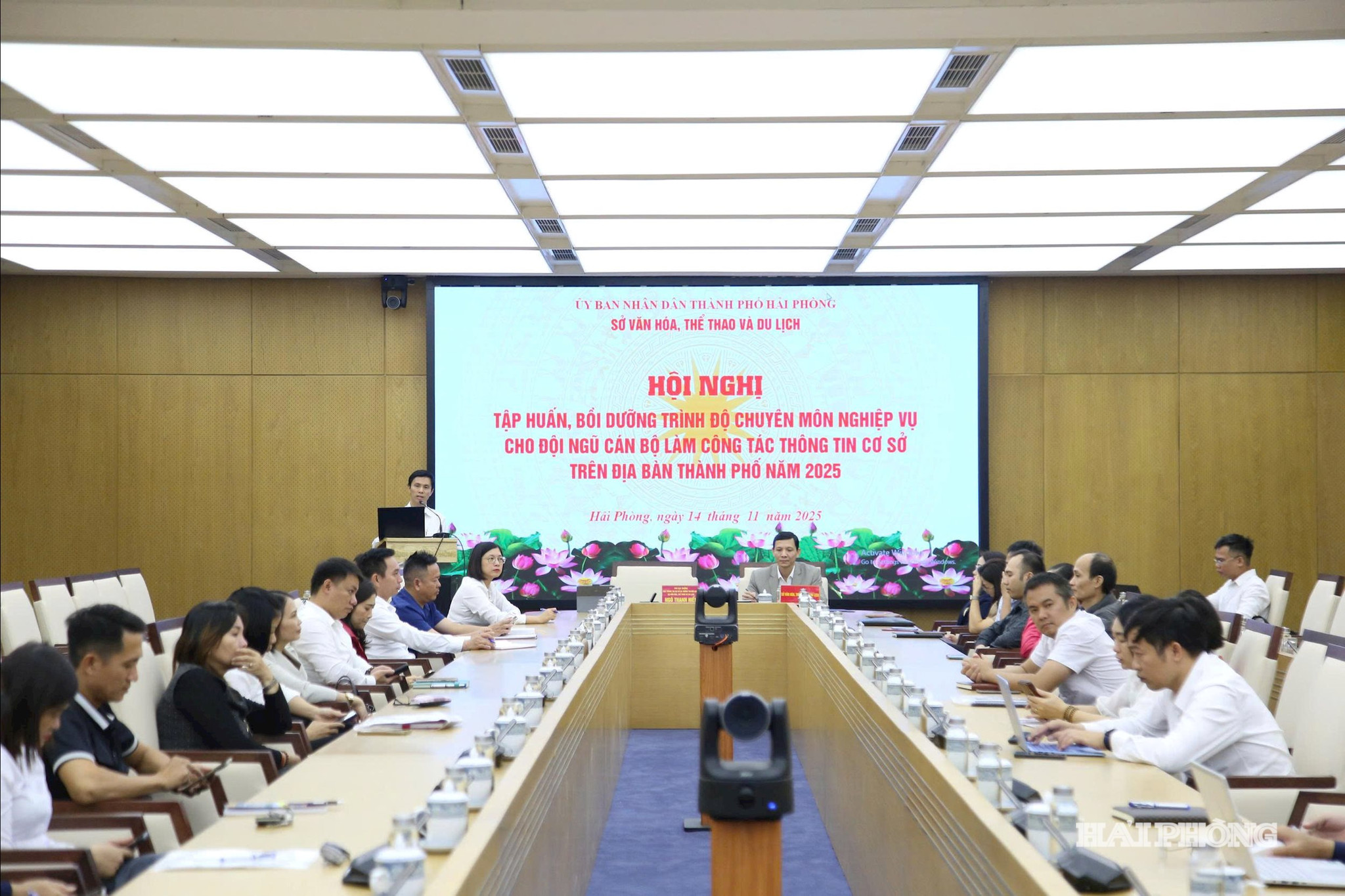 Quang cảnh tập huấn