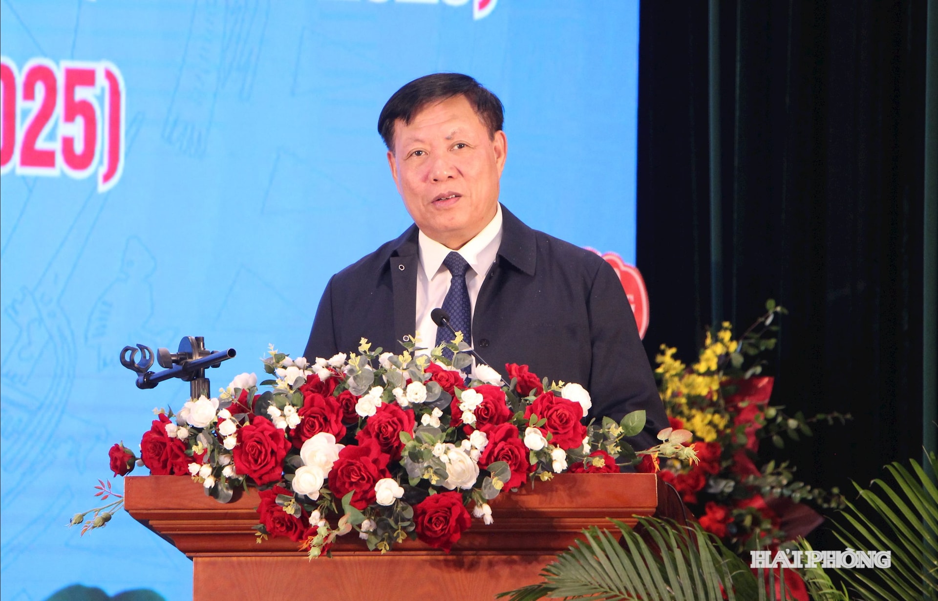 Đồng chí Đỗ Xuân Tuyên, Thứ trưởng Bộ Y tế phát biểu tại buổi lễ.