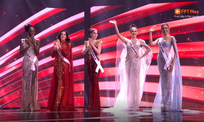 Top 5 Miss Universe 2025.