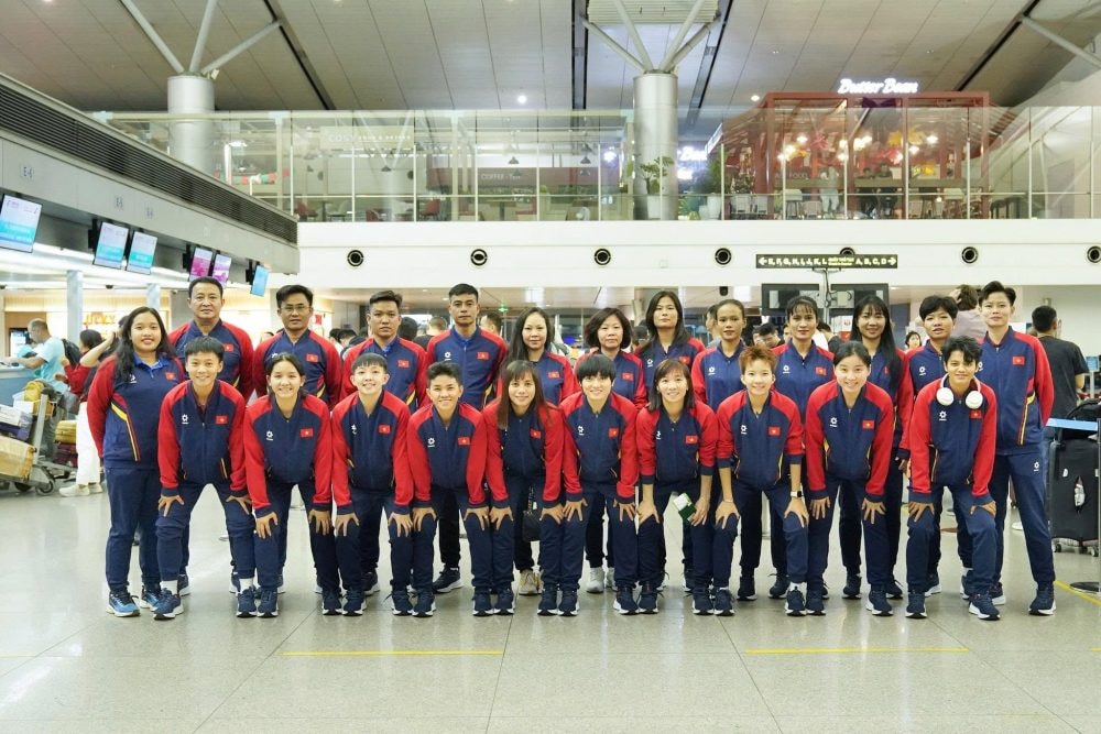 Tuyển futsal Việt Nam tập huấn tại Trung Quốc trước SEA Games 33 - Ảnh 1.