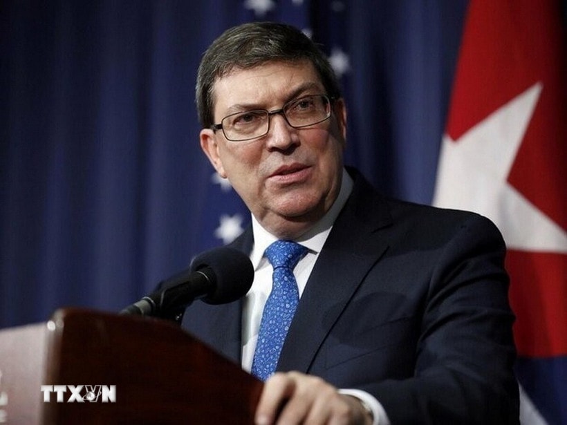 Ngoại trưởng Cuba Bruno Rodriguez. (Ảnh: IRNA/TTXVN)