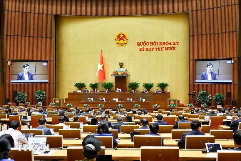 Quang cảnh phiên họp. (Ảnh: Doãn Tấn/TTXVN)