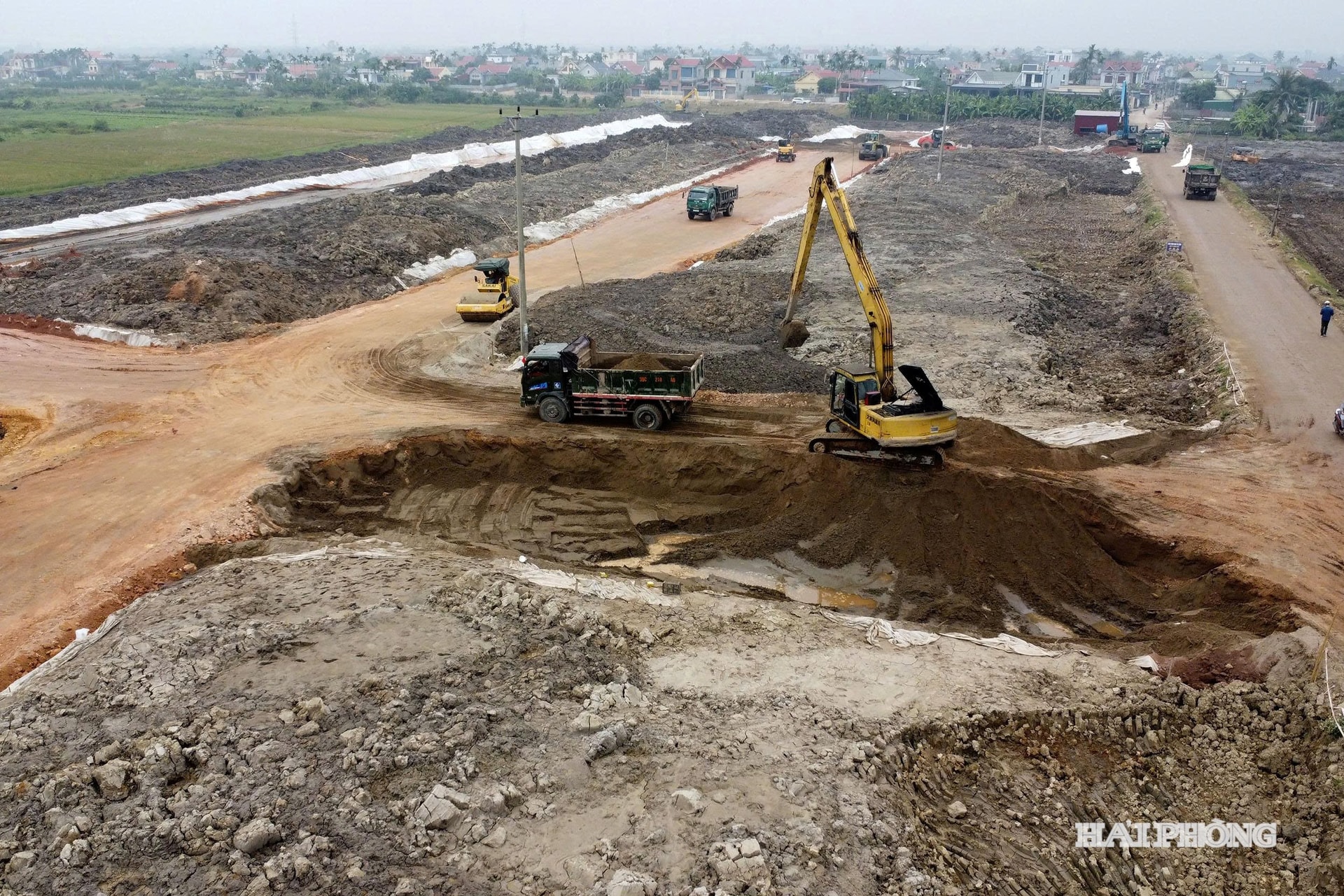 tdc.an khanh1 Projekt oblasti pro přesídlení v obci An Khanh je ve výstavbě.