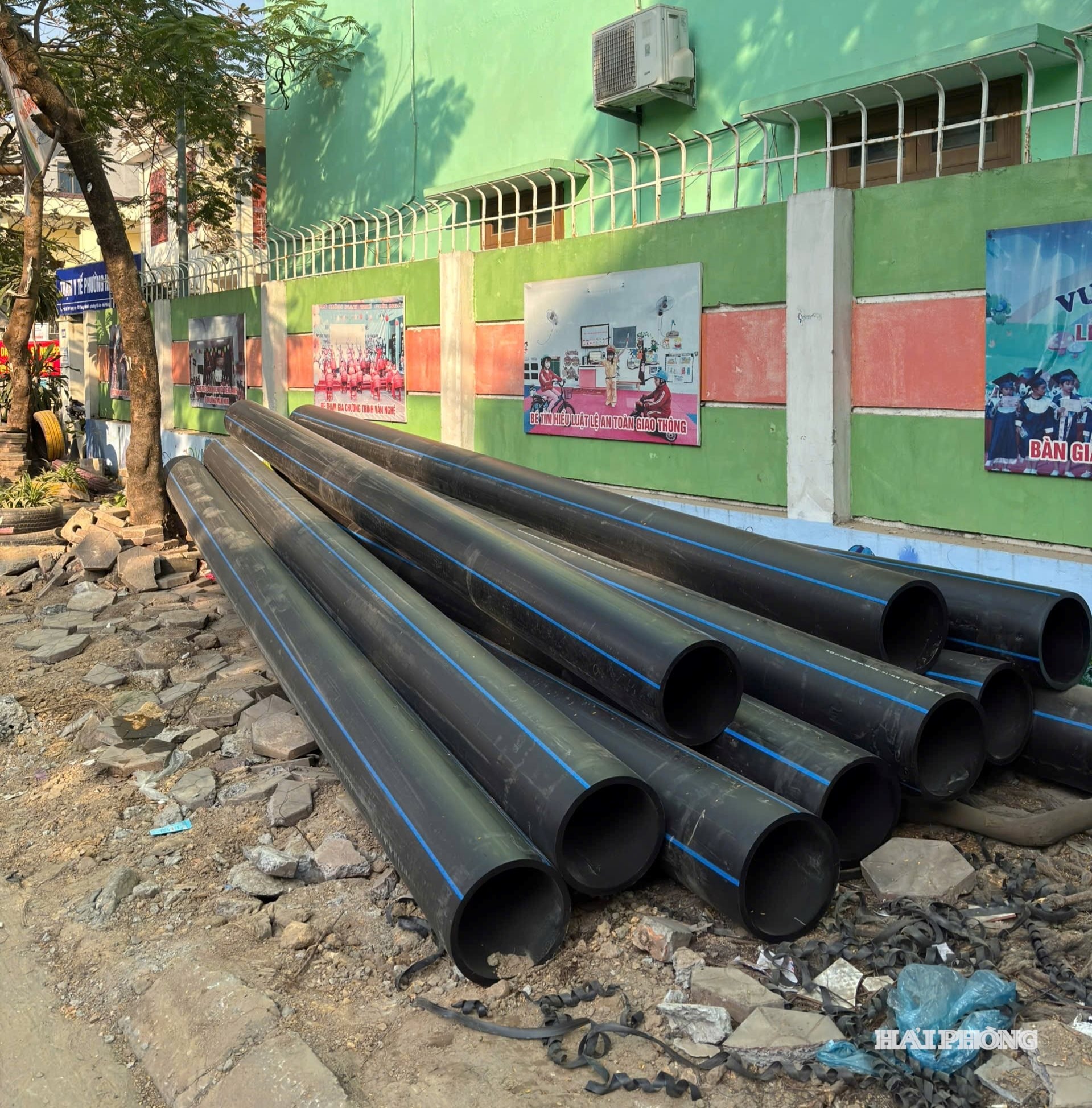 সঞ্চালন লাইন নির্মাণ