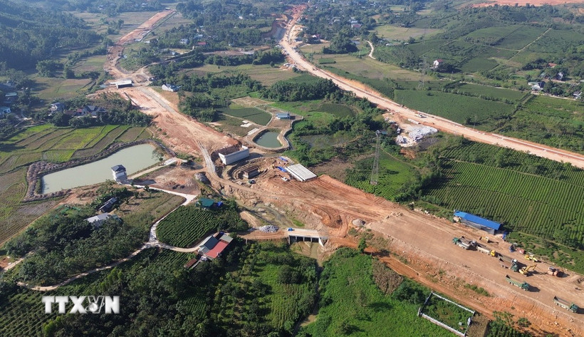 Cao tốc Tuyên Quang-Hà Giang. (Ảnh: Quốc Khánh/TTXVN)