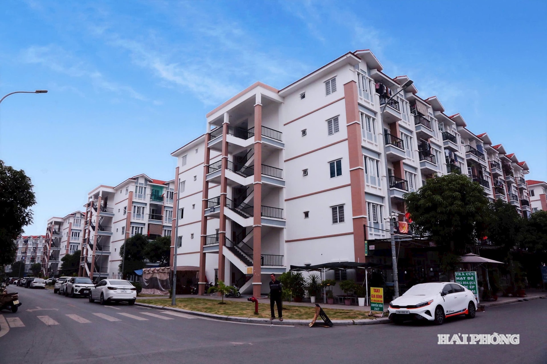 Khu chung cư Hoàng Huy - An Đồng, dự án nhà ở xã hội được đông đảo người dân chọn mua. Ảnh Đỗ Hiền