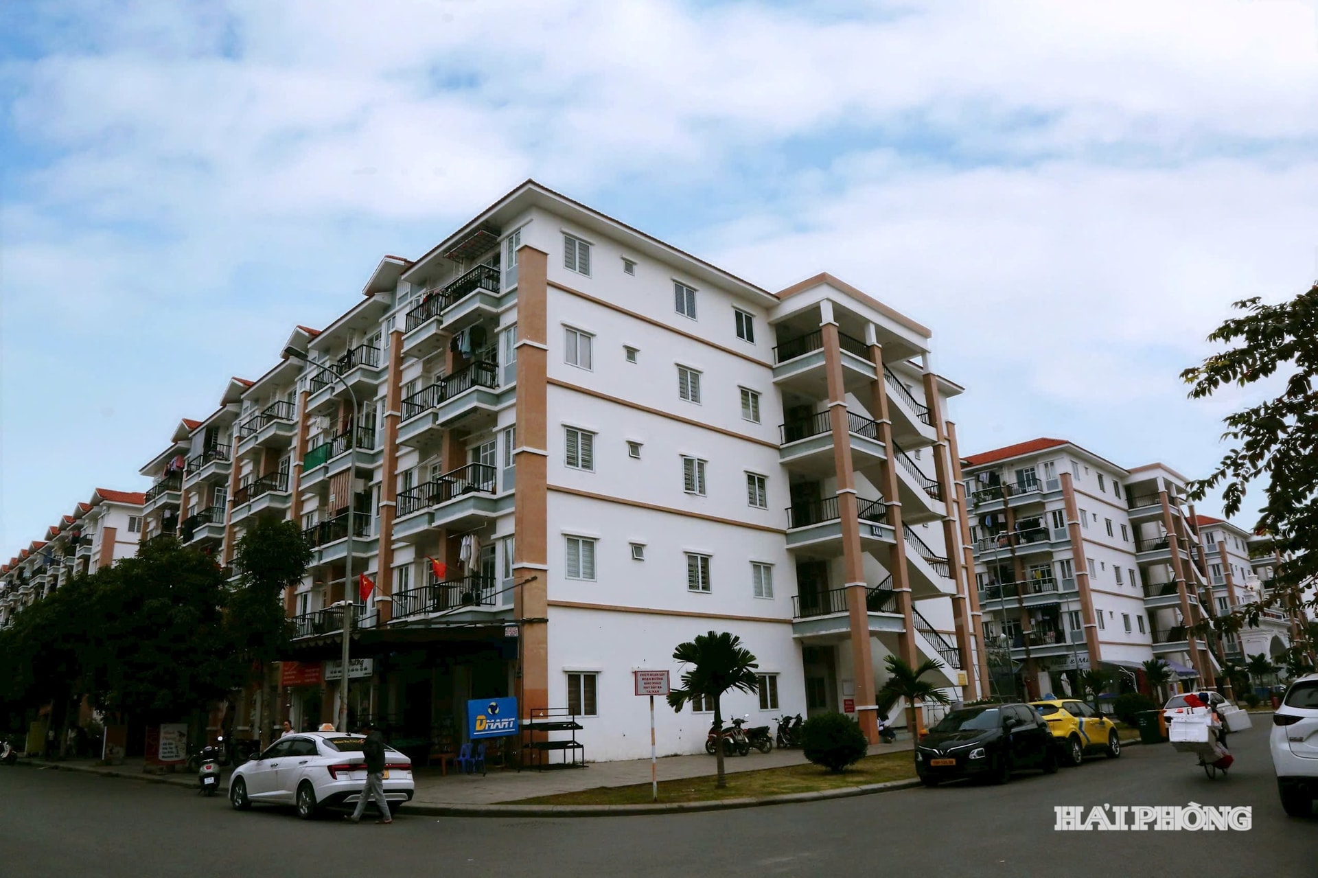 Khu chung cư Hoàng Huy - An Đồng, dự án nhà ở xã hội được đông đảo người dân chọn mua. Ảnh Đỗ Hiền