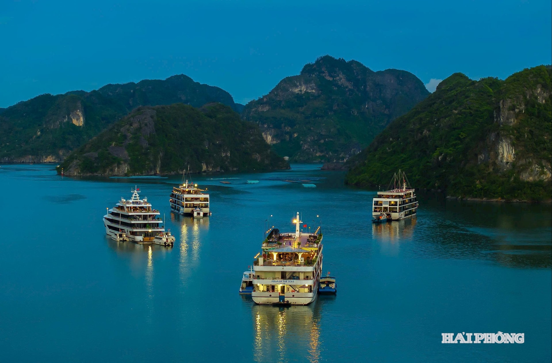 Mức thu phí mới áp dụng đối với dịch vụ nghỉ đêm trên vịnh thuộc Di sản thiên nhiên thế giới quần đảo Cát Bà