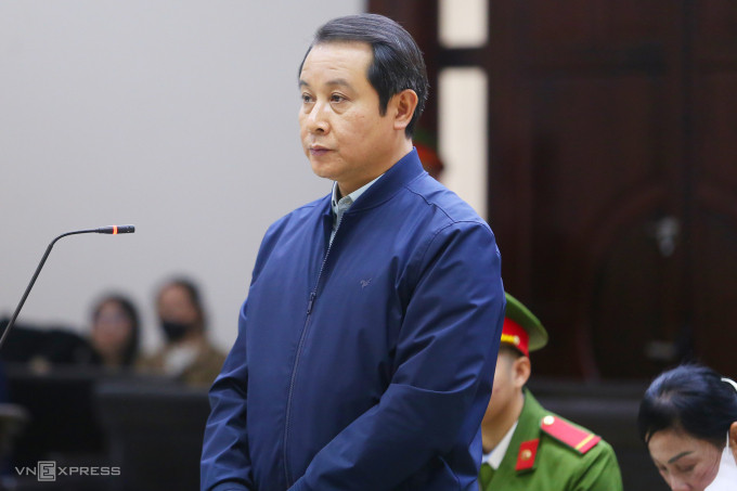 Cựu Phó bí thư thường trực Tỉnh ủy Vĩnh Phúc Phạm Hoàng Anh. Ảnh: Phạm Dự
