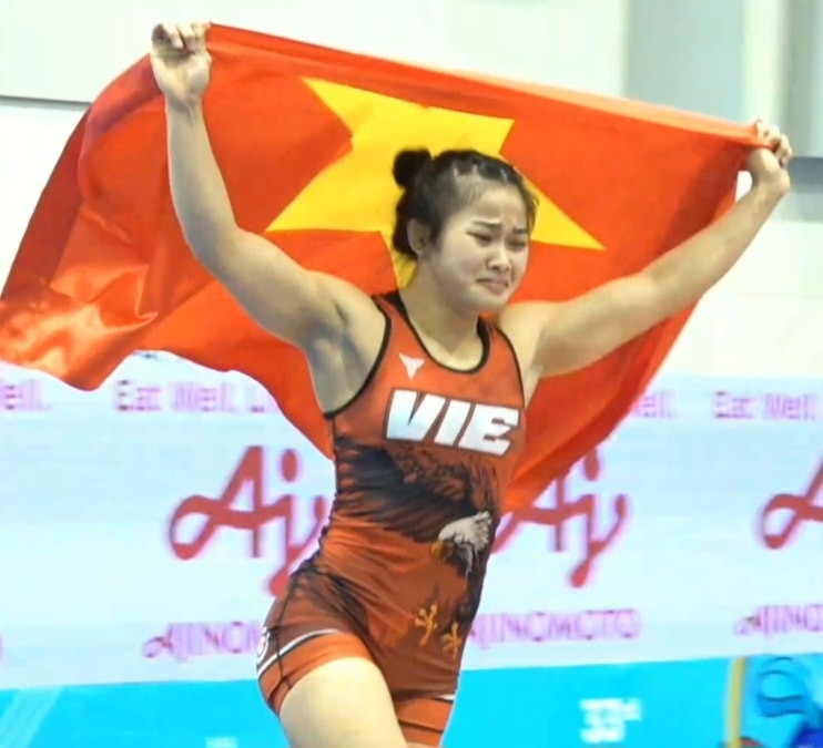 Các nữ đô vật bùng nổ tại SEA Games 2025, đoàn TTVN giành liên tiếp 2 HCV - Ảnh 1. Các nữ đô vật bùng nổ tại SEA Games 2025, đoàn TTVN giành liên tiếp 2 HCV - Ảnh 1.