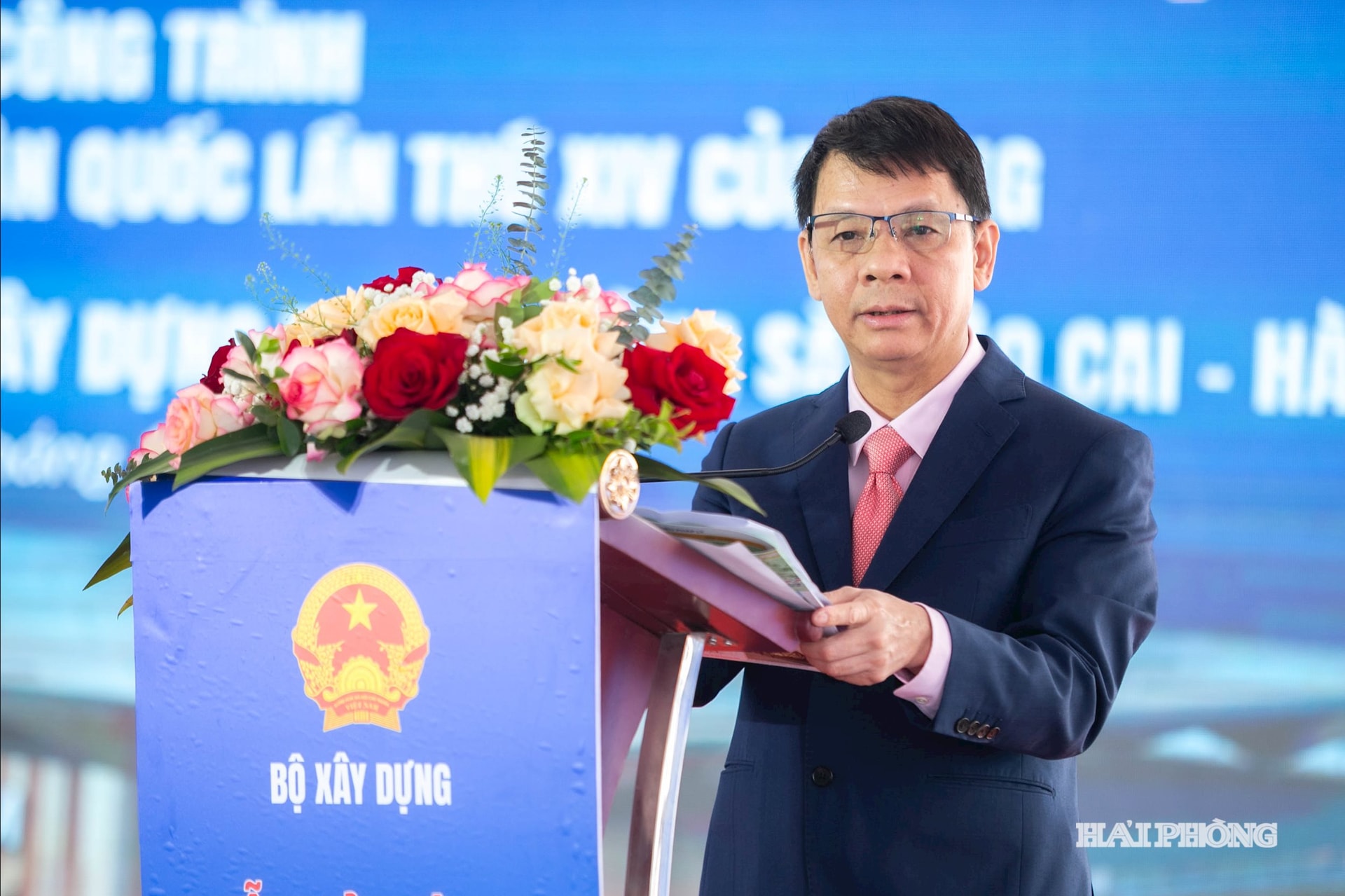 Ông Phạm Văn Minh, Phó Giám đốc Ban Quản lý dự án đường sắt cam kết huy động tối đa nguồn lực, tổ chức thi công đúng quy định kỹ thuật, bảo đảm an toàn lao động, bảo vệ môi trường và đời sống nhân dân khu vực dự án.