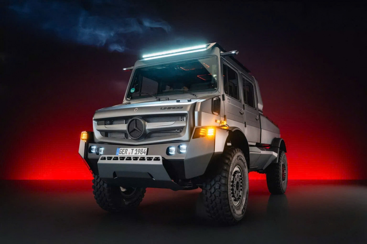 mercedes unimog trình làng phiên bản sang trọng nhất từ trước đến nay hình ảnh 1 mercedes unimog trinh lang phien ban sang trong nhat tu truoc den nay hinh anh 1