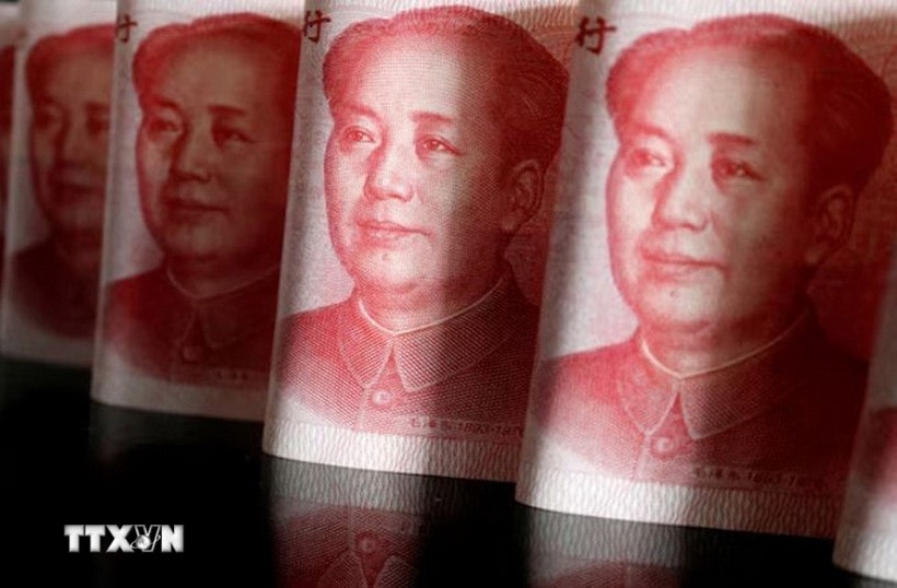 Đồng nhân dân tệ của Trung Quốc. (Nguồn: Reuters/TTXVN)