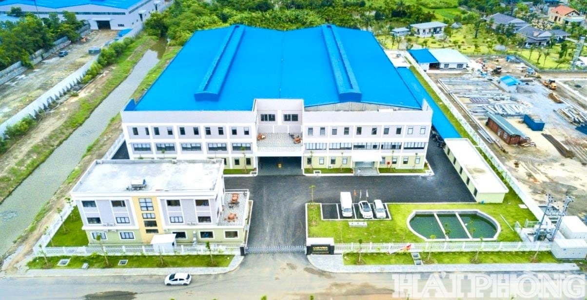 Khu công nghiệp Nam Cầu Kiền phát triển theo hướng sinh thái.