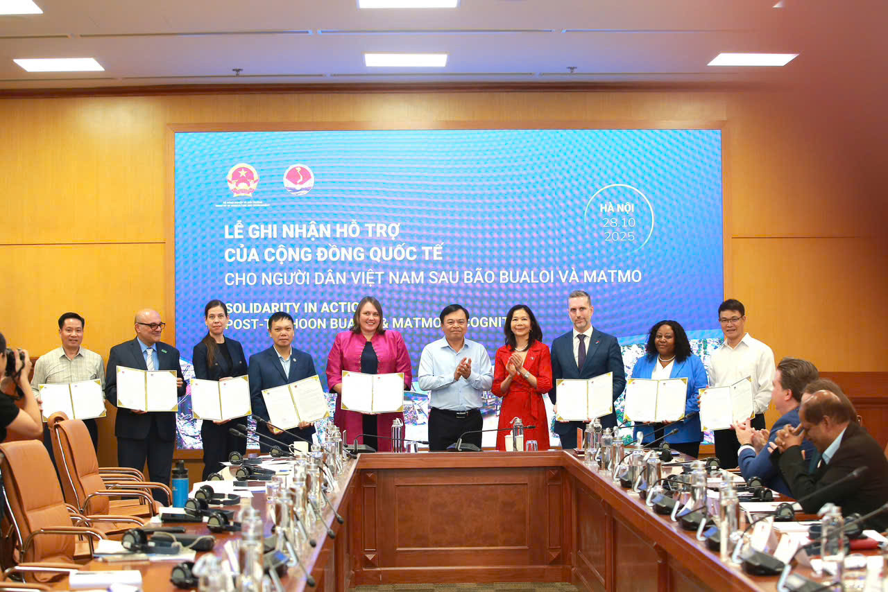 Kết nối, huy động nguồn lực quốc tế ứng phó thiên tai- Ảnh 2. Kết nối, huy động nguồn lực quốc tế ứng phó thiên tai- Ảnh 2.