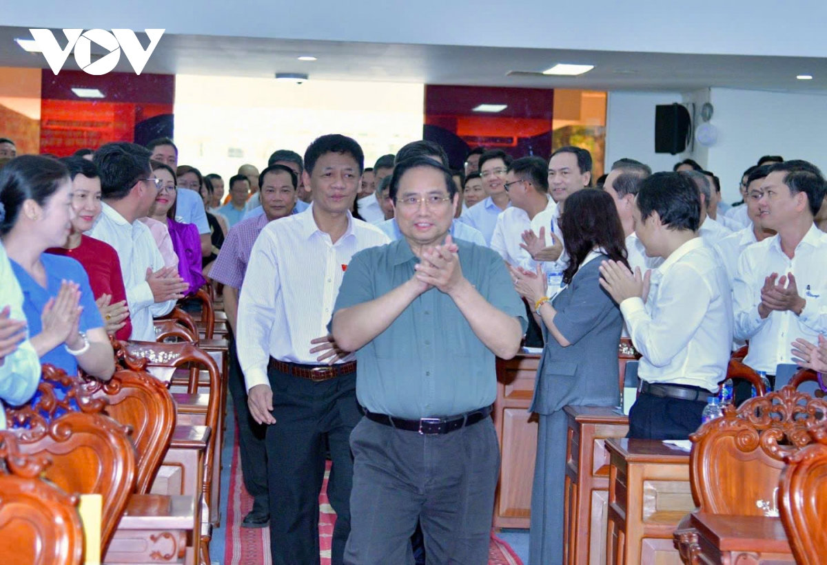 thủ tướng phạm minh chính tiếp xúc cử tri thành phố cần thơ hình ảnh 1 thu tuong pham minh chinh tiep xuc cu tri thanh pho can tho hinh anh 1