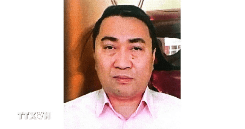 Đối tượng Lê Trung Khoa. (Ảnh: TTXVN phát)